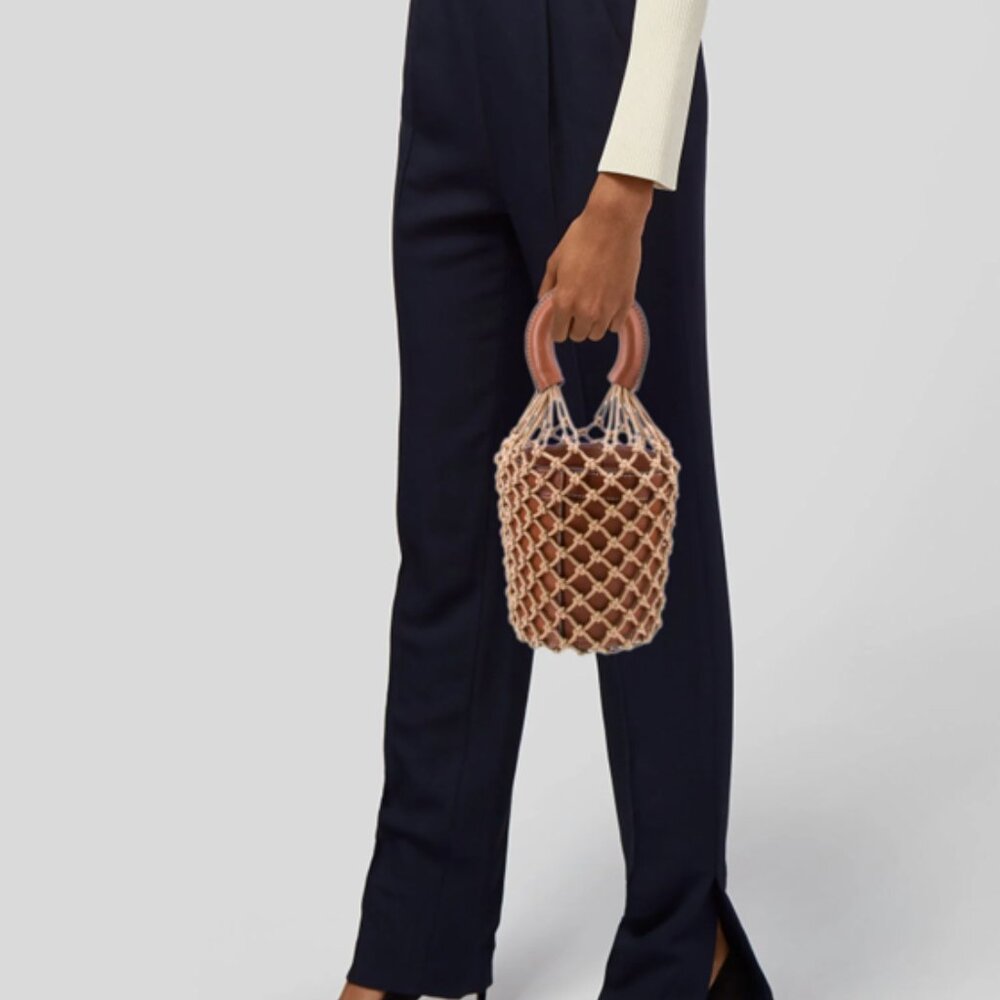 Staud Leather Bucket Bag